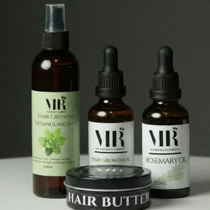 Miss Rhee Beauty Cosmetics Natural Hair Growth Combo with Rosemary Oil
